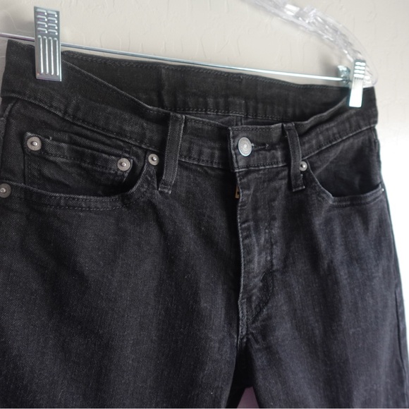 Men’s Levi’s 511 Black Denim Jeans W30 L30 - Picture 2 of 8